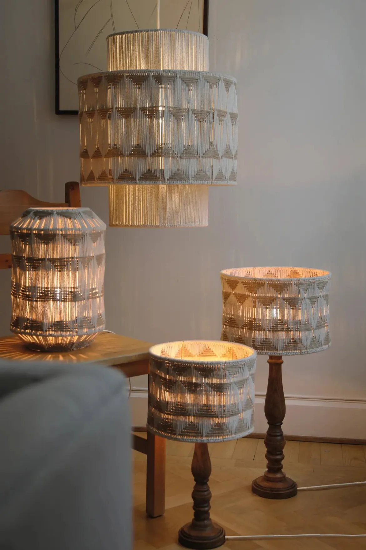Ano Bordslampa Beige 62 cm