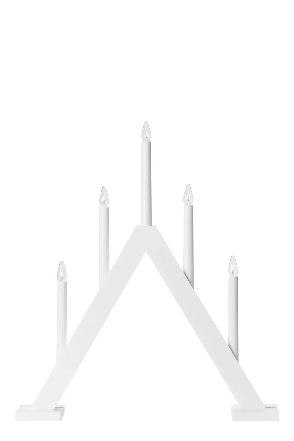 Ariele Adventljusstake Vit 52 cm