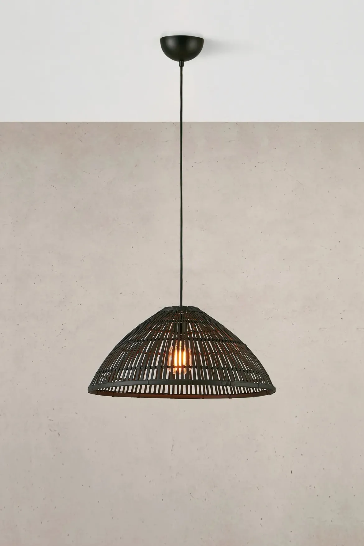 Capello Taklampa Svart