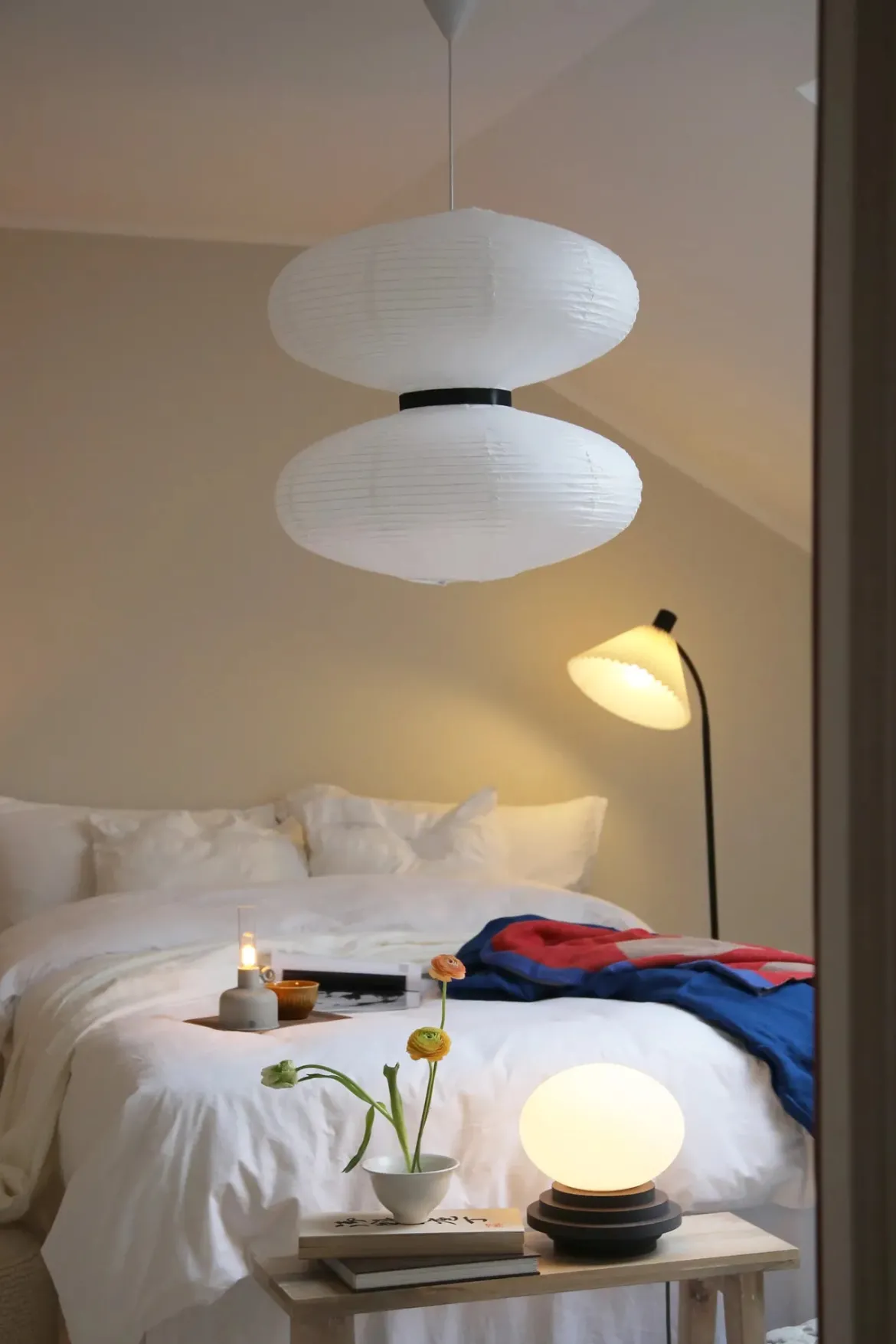 Dual Taklampa Vit