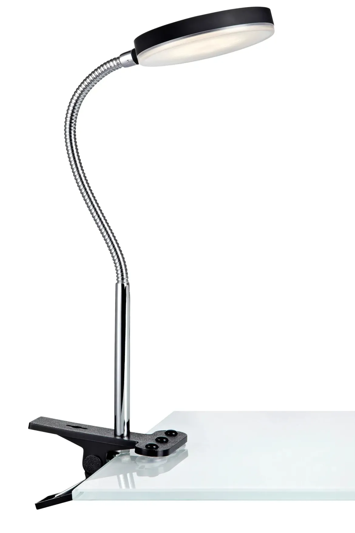 Flex Klämlampa Svart