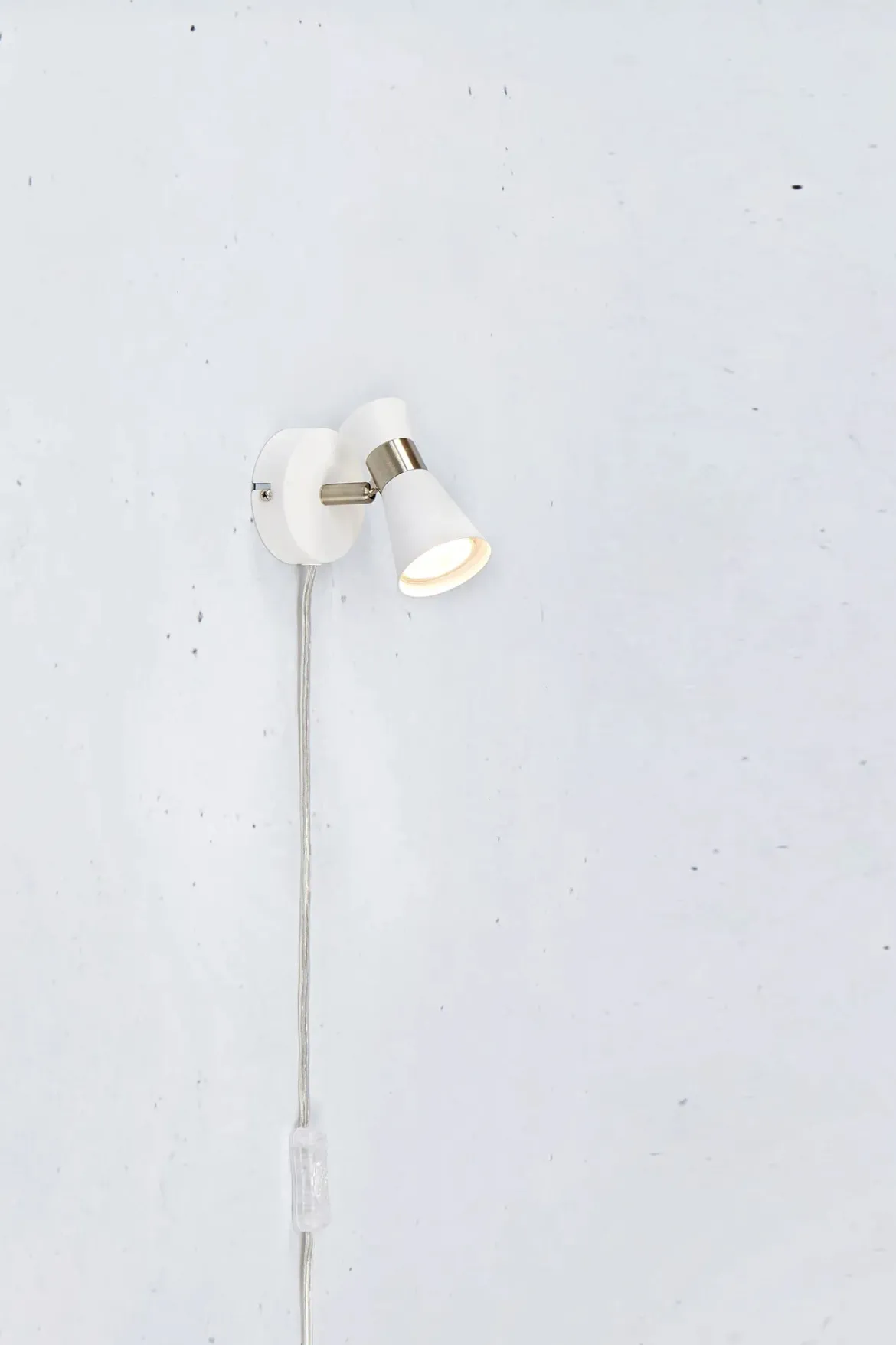 Folie Vägglampa Vit