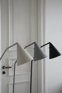 Funil Golvlampa Grå 3-stegsdimbar
