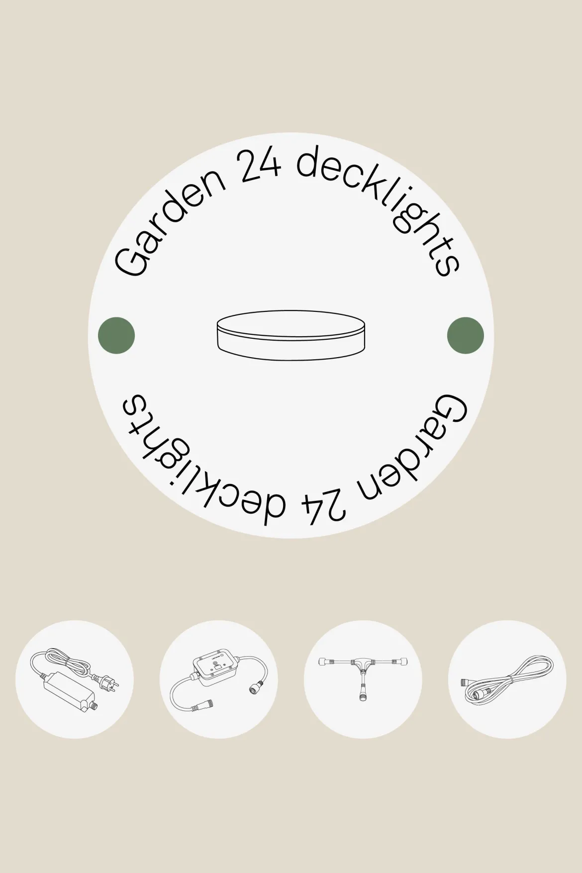Garden 24 Decklights - Bygg ditt paket