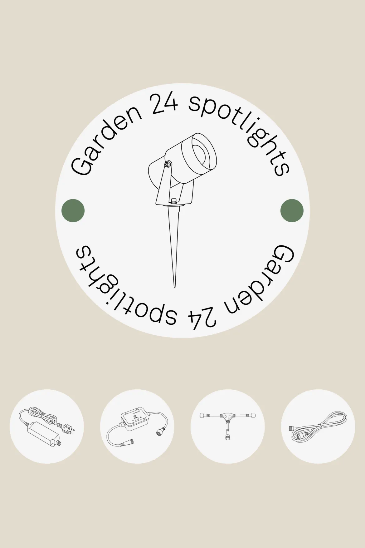 Garden 24 Spotlights - Bygg ditt paket