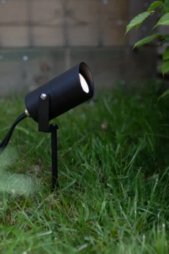 Garden 24 Spotlight Svart Cylinder 3W