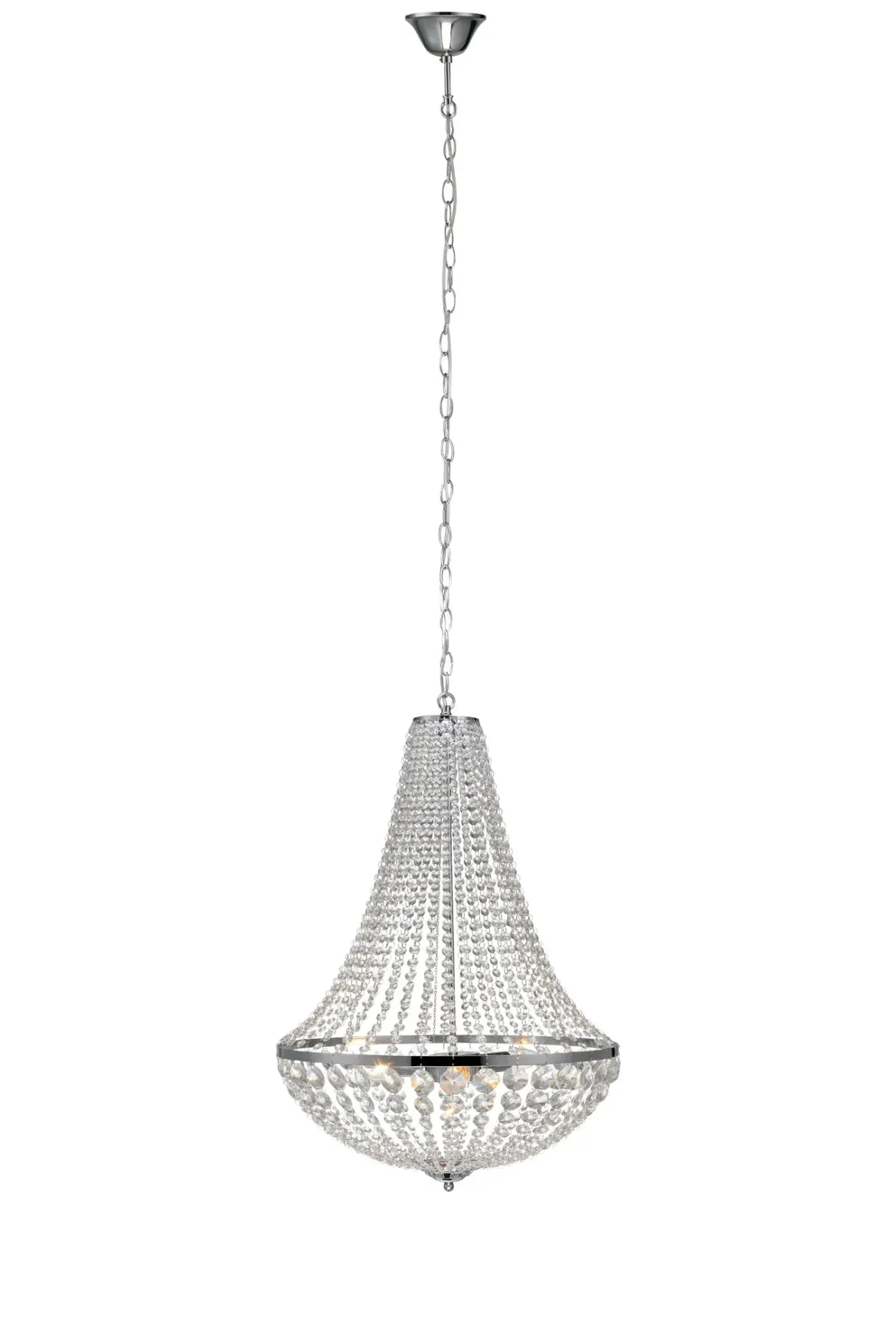 Gränsö Kristallkrona Krom 50 cm
