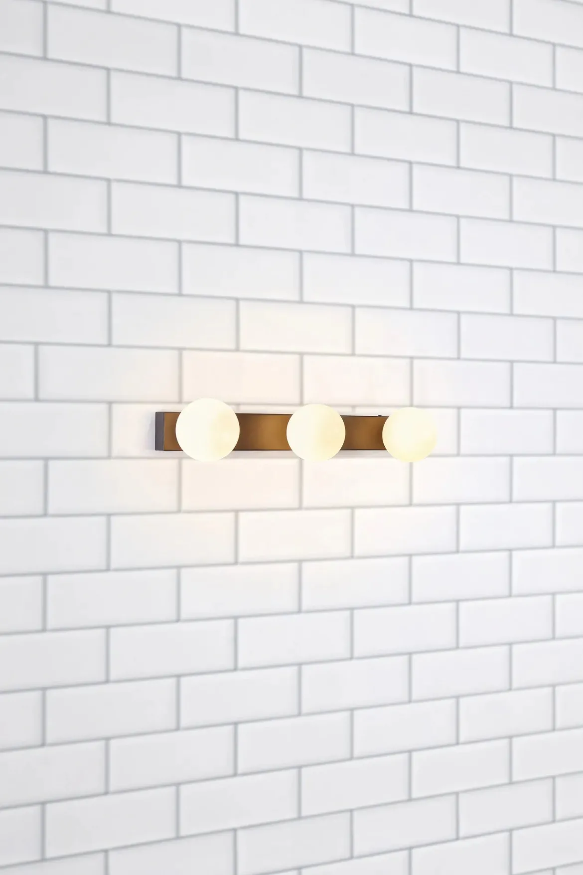 Mini Vägglampa Svart