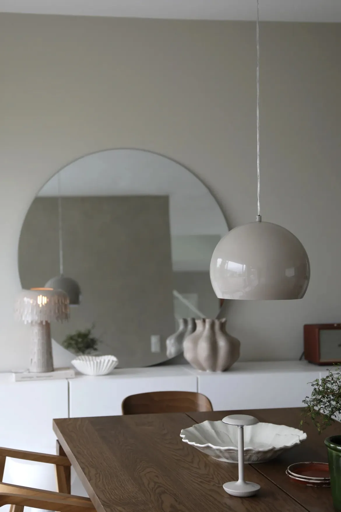 Pop Taklampa Grå 28 cm