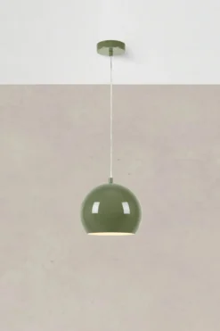 Pop Taklampa Grön 20 cm