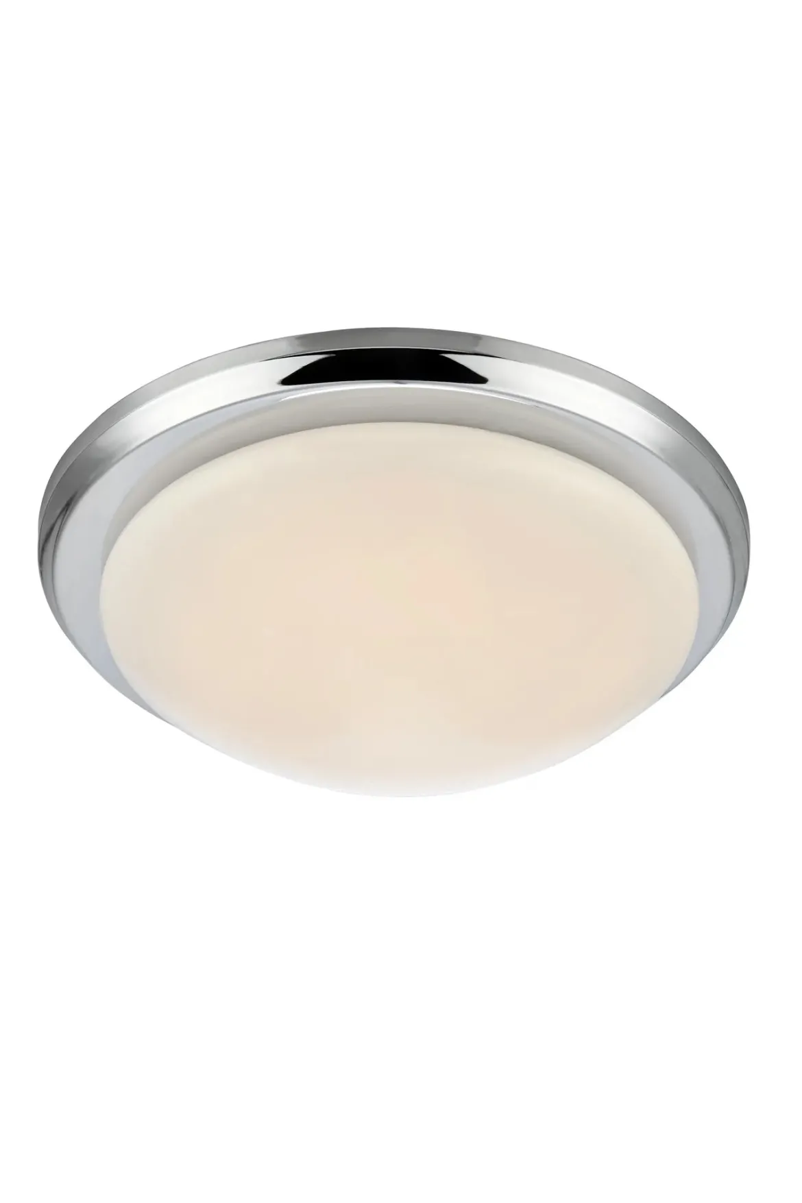 Rotor Plafond Vit/Krom 35 cm