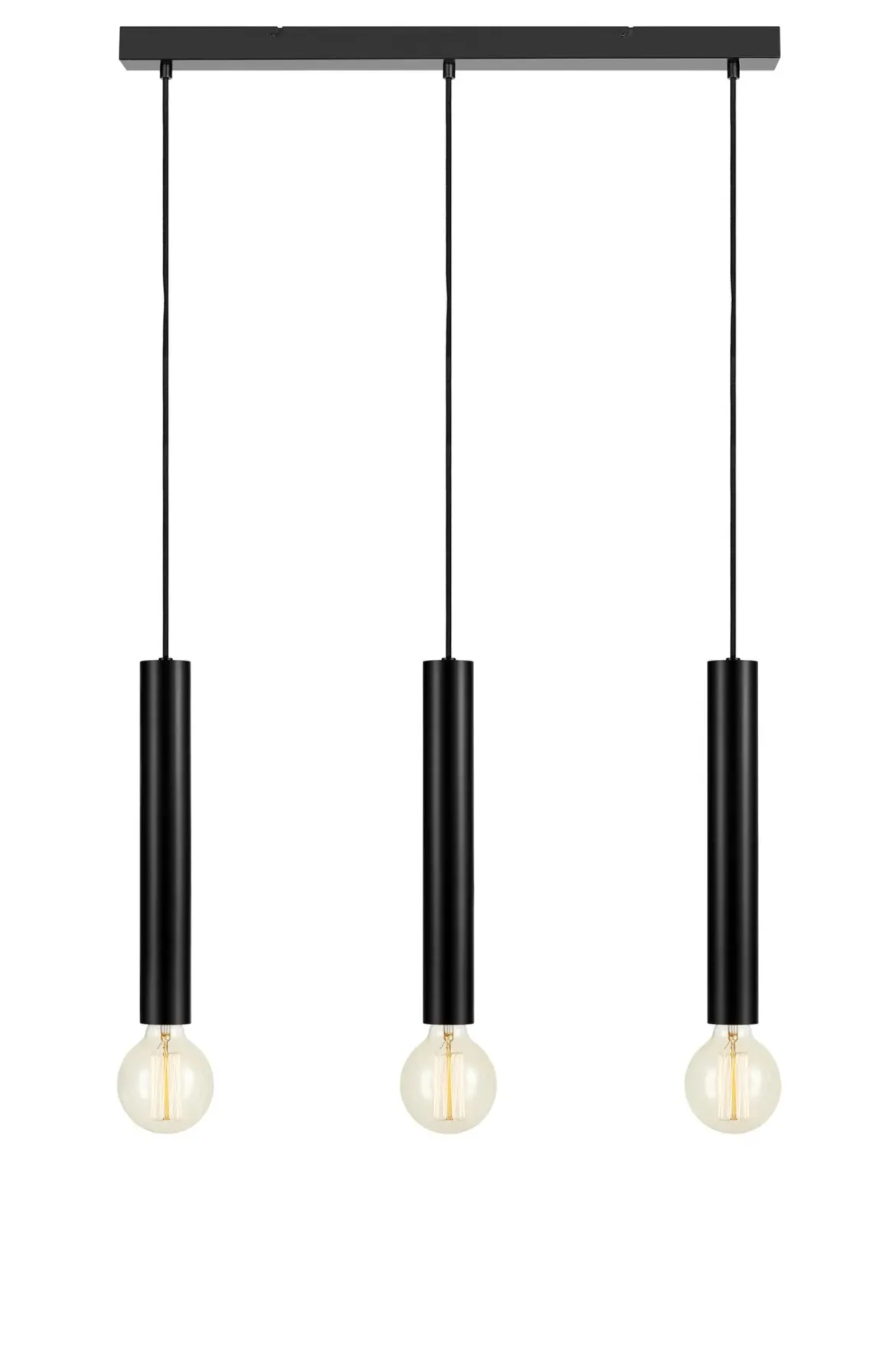 Sencillo Taklampa Svart 3 Lampor