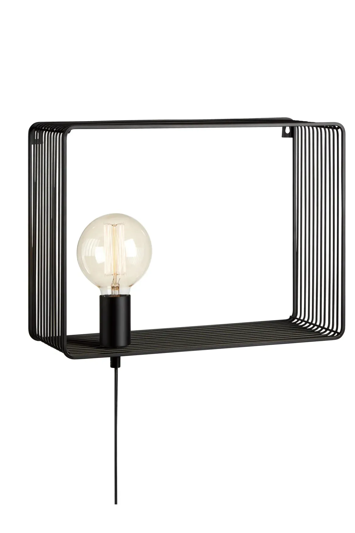 Shelf Vägglampa Svart