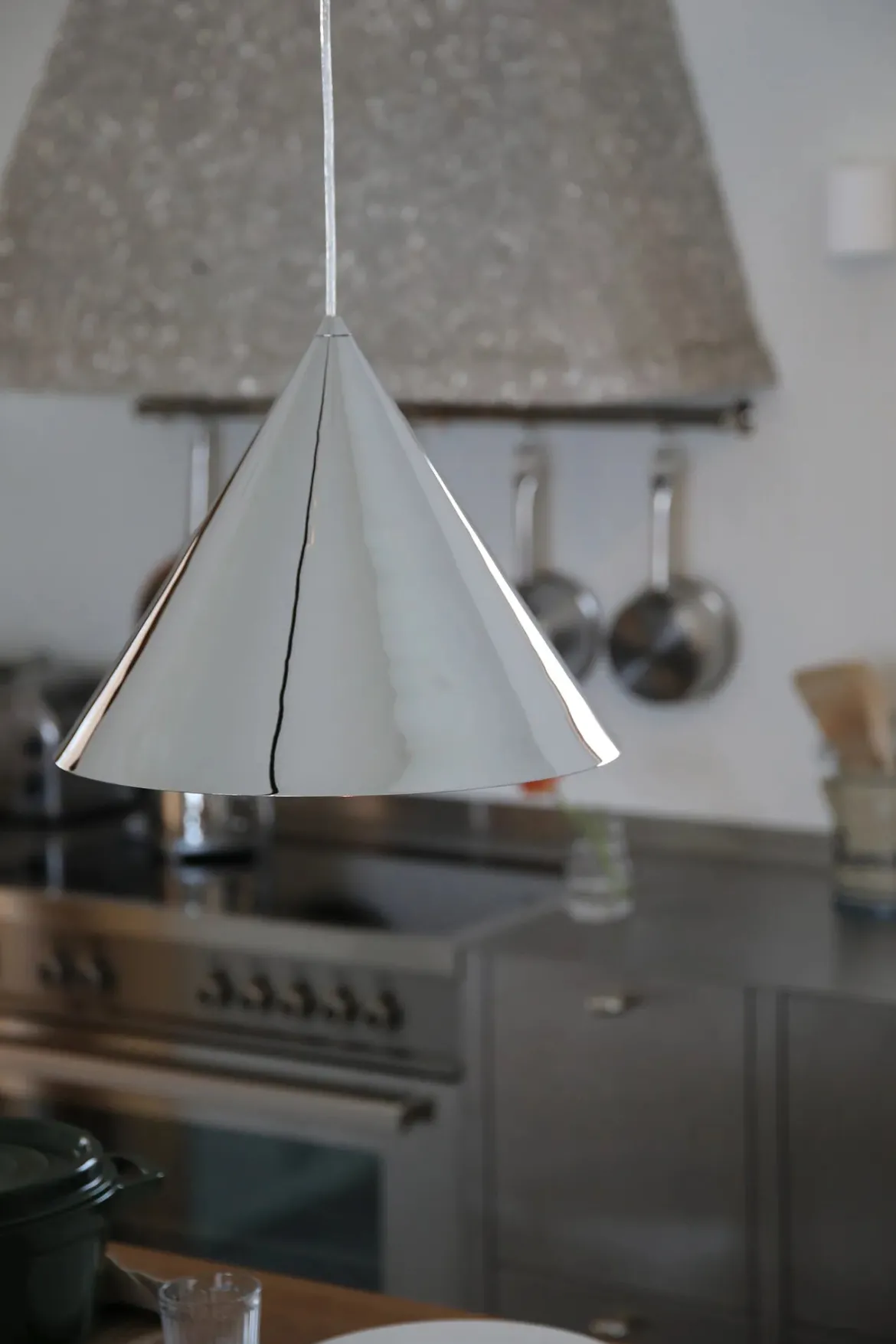 Tip Taklampa Krom 38 cm