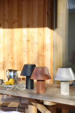 Vivo Bordslampa Solcell Brun